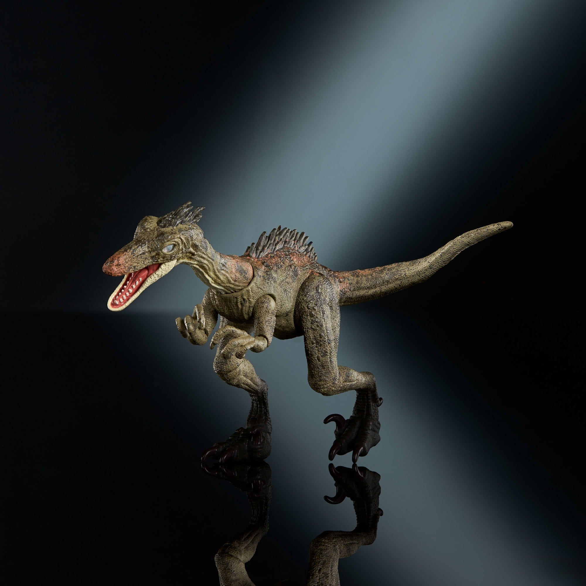 Jurassic World Dinosaurio de Juguete Hammond Collection Paquete con Dinosaurio y Humano