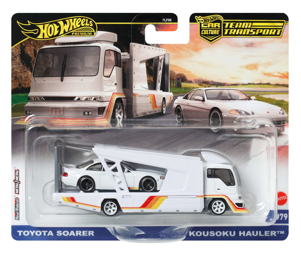 Hot Wheels Collector Vehículo de Colección Auto Transportador Japan Double Decker Hauler