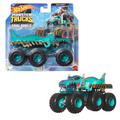 Hot Wheels Monster Trucks Vehículo de Juguete Camiones Remolque Sorpresa Escala 1:64