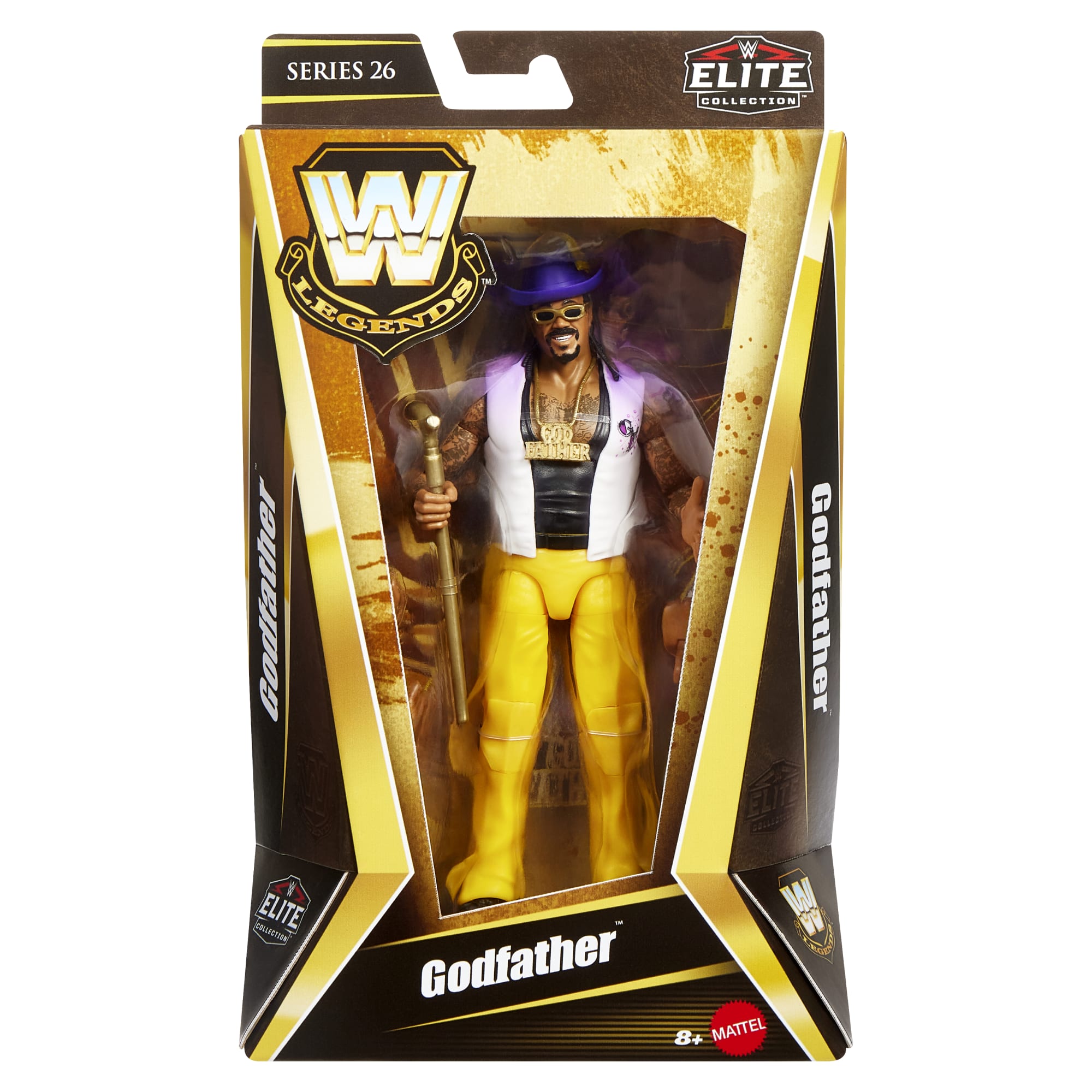 Wwe  Collection Elite  Legends  Série26  Figurine  Godfather