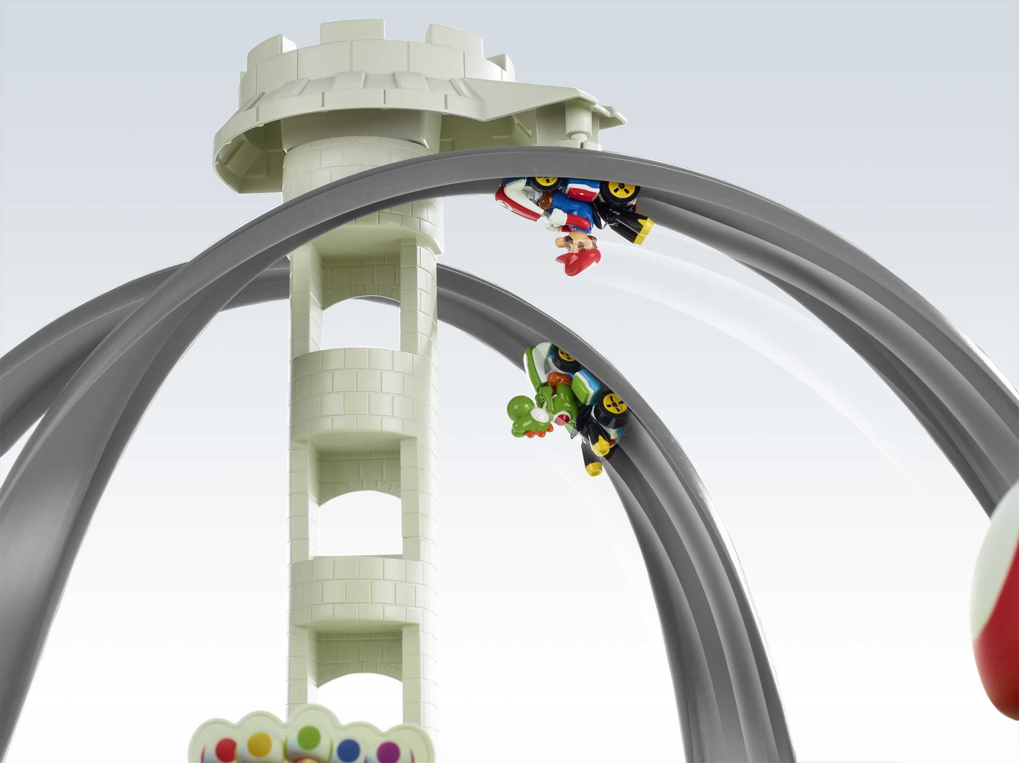 Hot Wheels Mario Kart Pista de Brinquedo De Circuito Longo