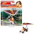 Hot Wheels Mario Kart Vehículo de Juguete Donkey Kong B-Dasher con Super Glider