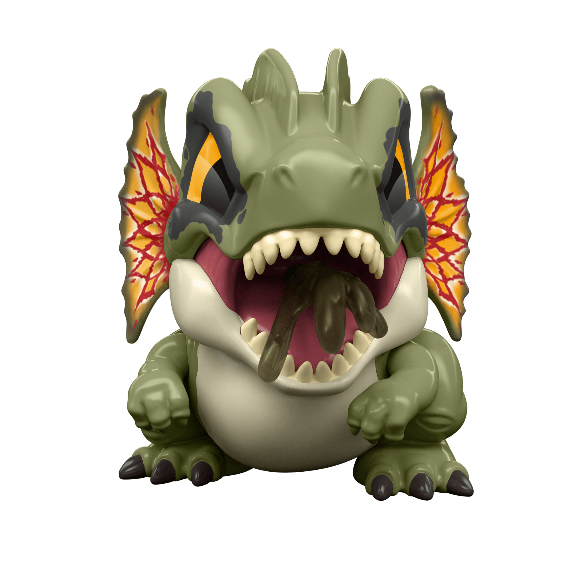 Jurassic World Dinosaurio de Juguete Dilophosaurus Bite Club Coleccionable